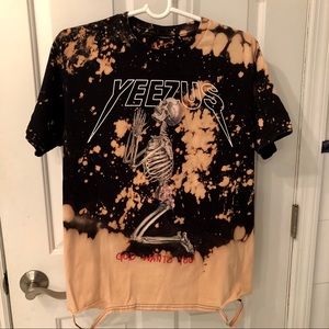 Yeezus distressed tee